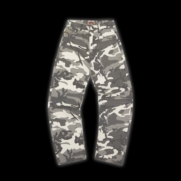 코르테이즈 crtz ALC 카모 데님 진 32size
