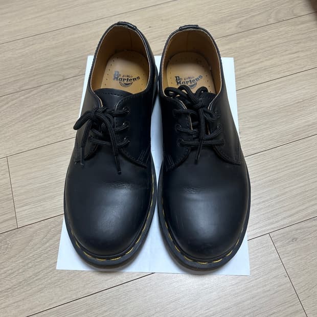 닥터마틴 1461 스무스 블랙
