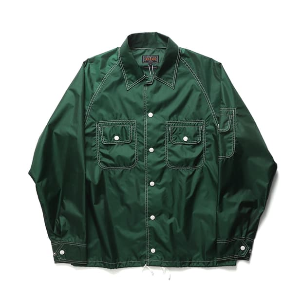 BEAMS PLUS Bright Nylon Shirt Jacket