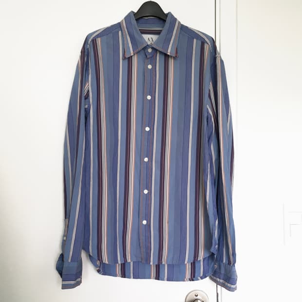Armani Exchange stripe shirt