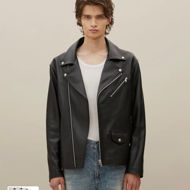 스페로네 리얼레더 카우하이드 라이더 자켓 M