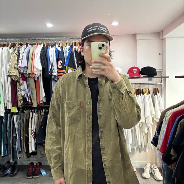 리바이스 코듀로이 셔츠