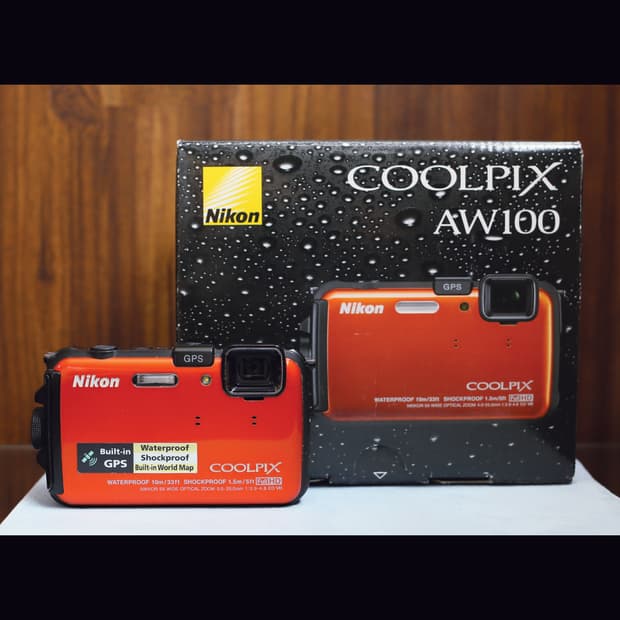 레어<준민트급><한글>쿨픽스 aw100 (aw110) 빈티지 디카 