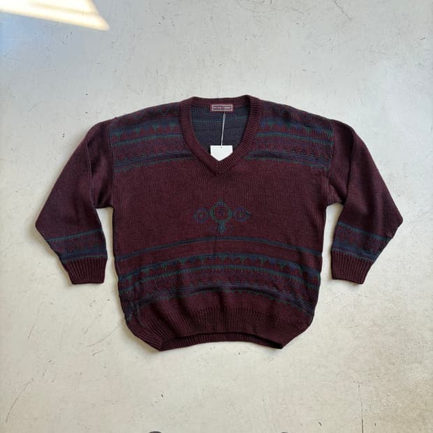 90s Peter Gribby 빈티지 스웨터 니트 M