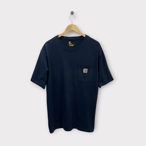  칼하트 먹색 포켓 티셔츠 M