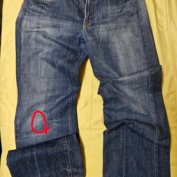 세븐진 부츠컷 데님팬츠