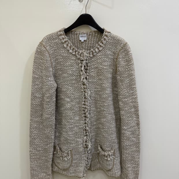 아르마니꼴레지오니 가디건 자켓 정품