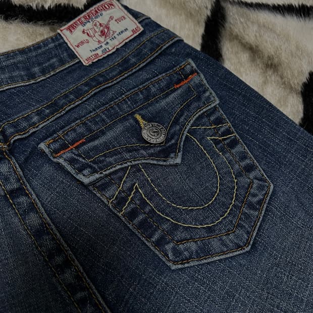 [26]트루릴리전 Joy 데미지 부츠컷/스판