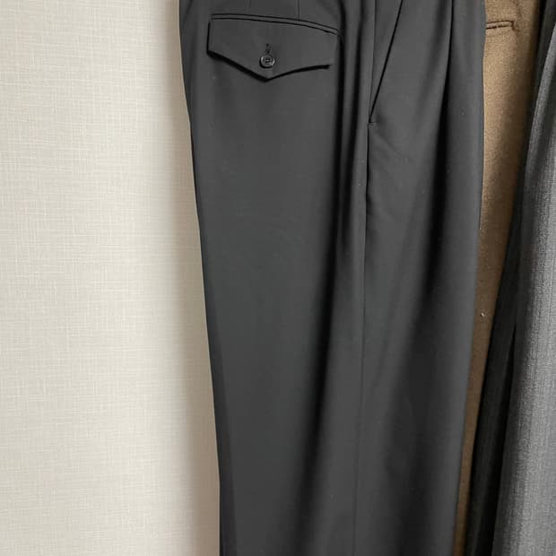 라벨아카이브 플리츠 와이드팬츠슬랙스 4