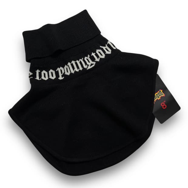 8 x GD 레터링 다크 목폴라 데드스탁 스카프