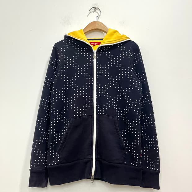 타미 걸 y2k 별 프린팅 후드집업 