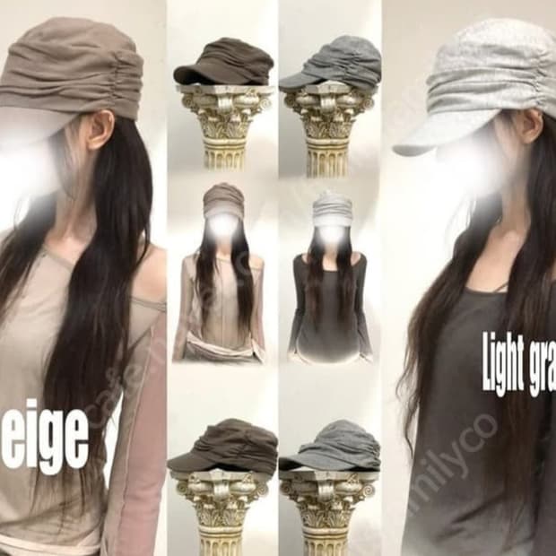 파우닝133 캡모자 차콜색 구합니다