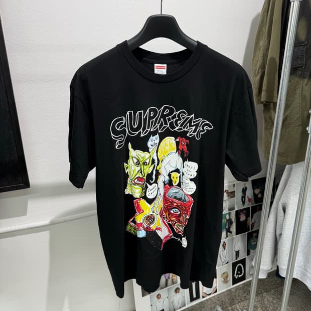 [L] supreme x daniel johnston tee