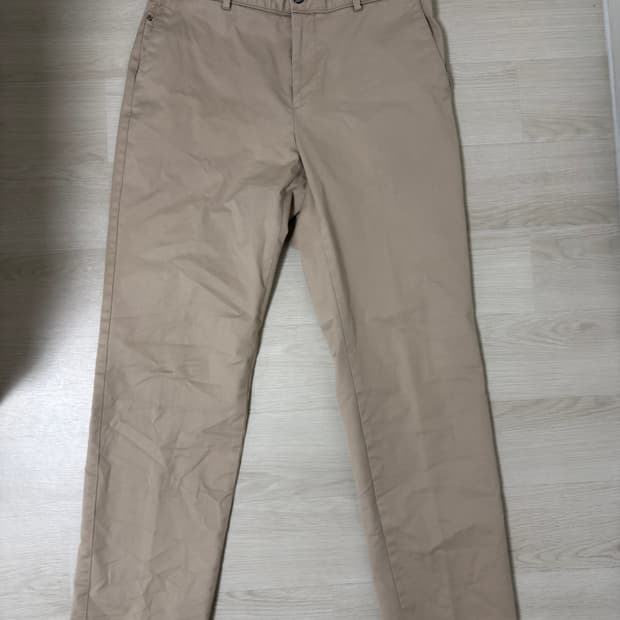 라이즈앤빌로우 어센틱 수피마 265 레귤러 스트레이트 치노 팬츠 카키32