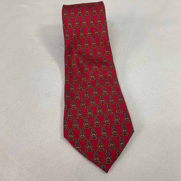 구찌 Gucci 실크 넥타이 