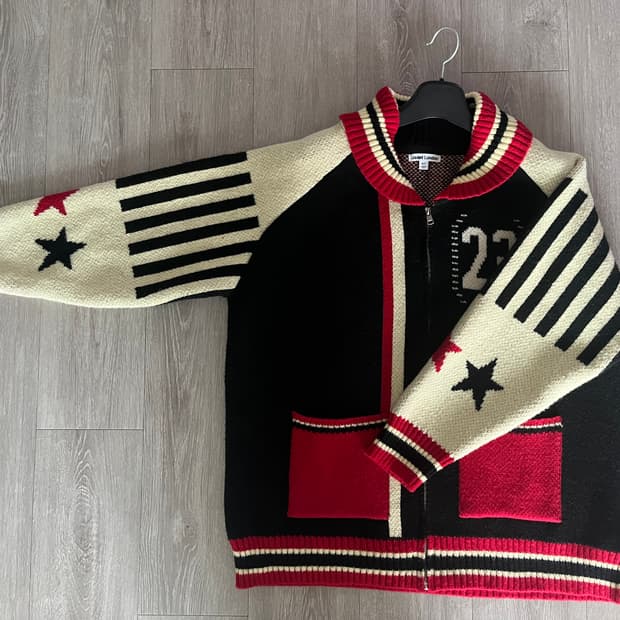 JADED LONDON Team 23 Knit Zip-Up