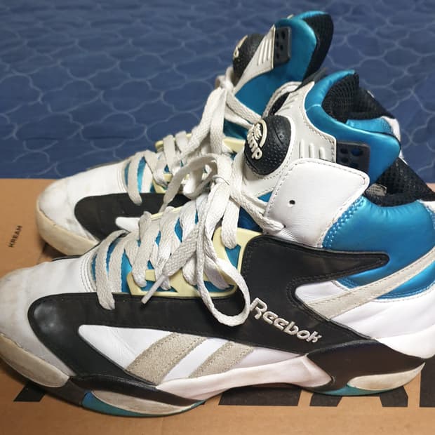 (단종매물) 리복 샤크 어택 올랜도 2013 펌프 농구화 (275)