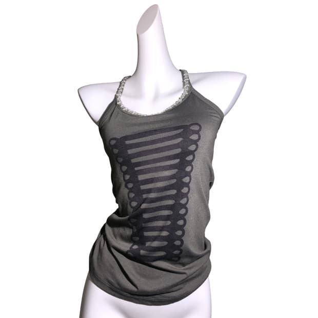 khaki napoleon sleeveless