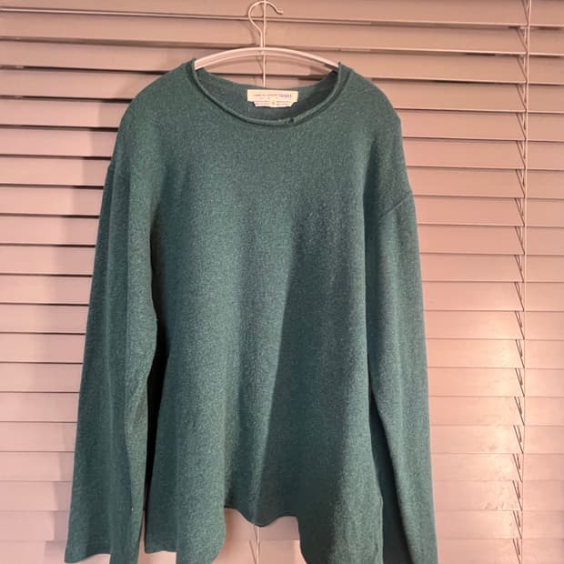 꼼데가르송 셔츠 니트 (그린) M