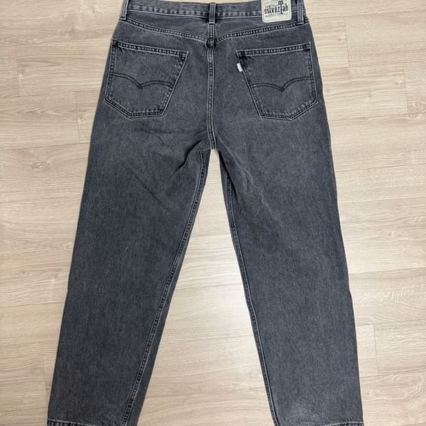 [32x32]리바이스 실버탭 데님 블랙