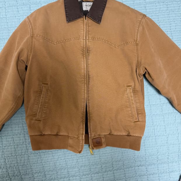 칼하트 WIP OG 산타 페 자켓 해밀턴 브라운 토바코