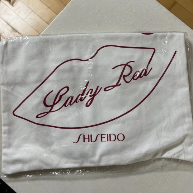 새상품 SHISEIDO Lady Red 에코백
