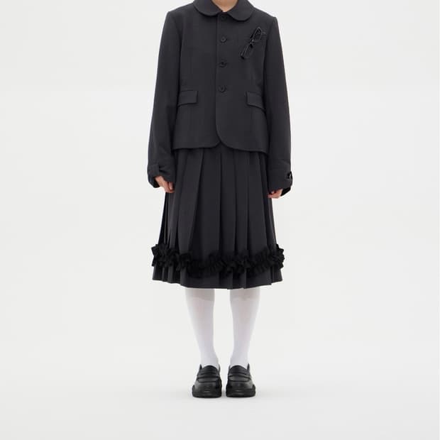 BOCBOK 복복 SWING GIRL PLEATS SKIRT (GREY)