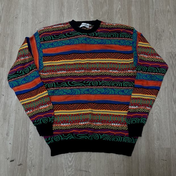 나라까미체 이태리 라운드 쿠지 니트 L/100 