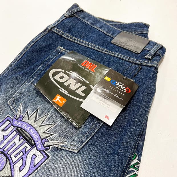 DIANLAO NBA PATCH Denim Pants 