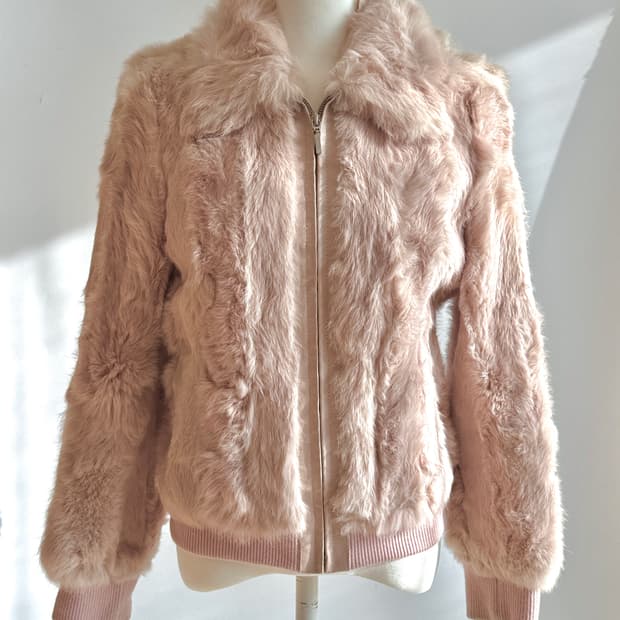 레스트로즈 가죽트리밍 퍼자켓 히메갸루 오네갸루 일브 