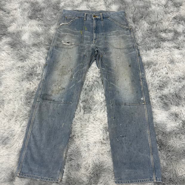 00s 칼하트 더블니 카펜터 팬츠