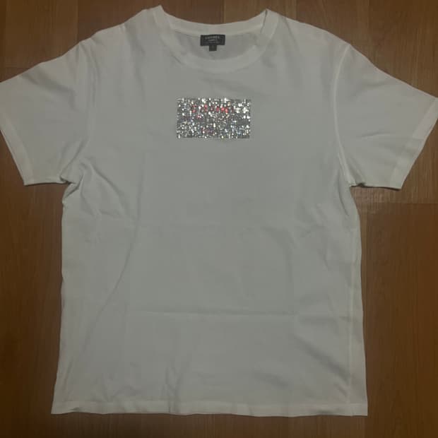 샤넬 22SS 크리스탈 몬테 카를로 반팔 티셔츠 