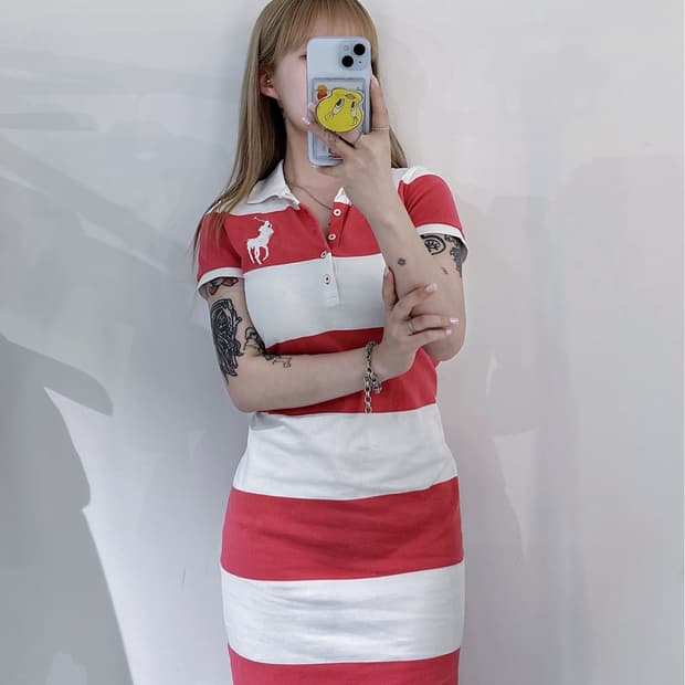 폴로랄프로렌 빅포니 PK 원피스