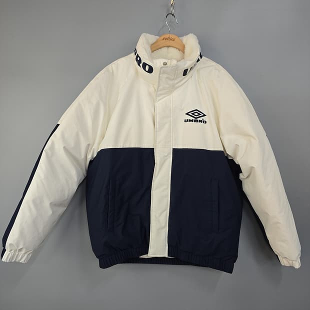 엄브로 UMBRO 덕다운 배색 숏패딩 95(M)