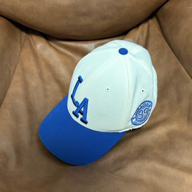 LA 다저스 자수 야구 캡