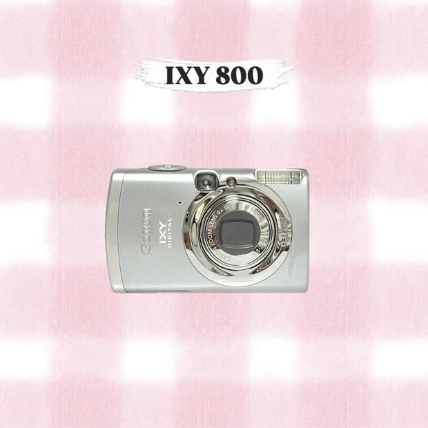 캐논 익시 800 / 익서스 800 실버 빈티지디카