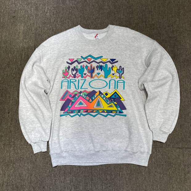 (XL) 90s USA Jerzees 져지스 프린팅 맨투맨 스웻 셔츠