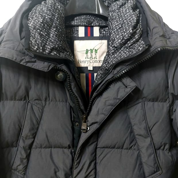 헨리코튼 구스다운 패딩 105