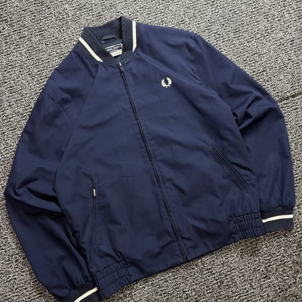 프레드페리 미니멀 트윌 코튼 해링턴 자켓 2017