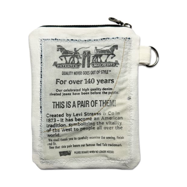 리바이스 업사이클 핸드메이드 파우치