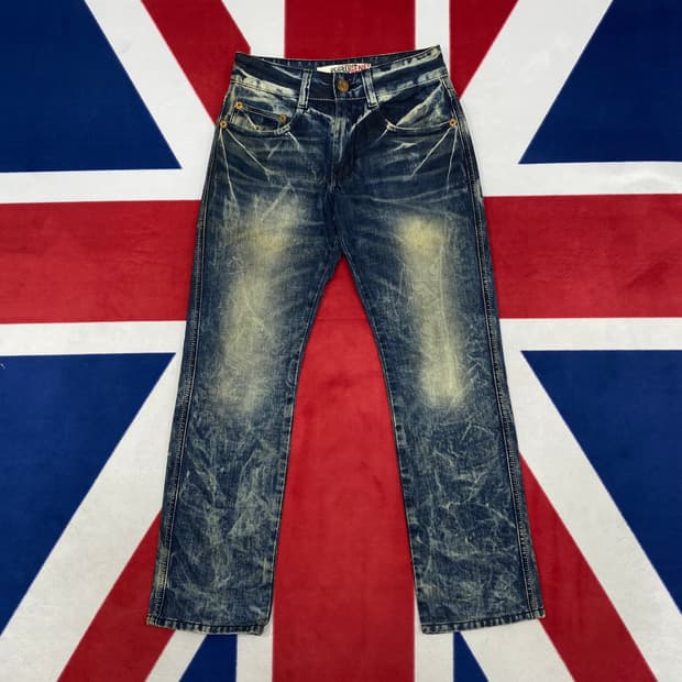 에비수 워싱데님팬츠 28