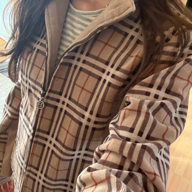 버버리 코듀로이 자켓