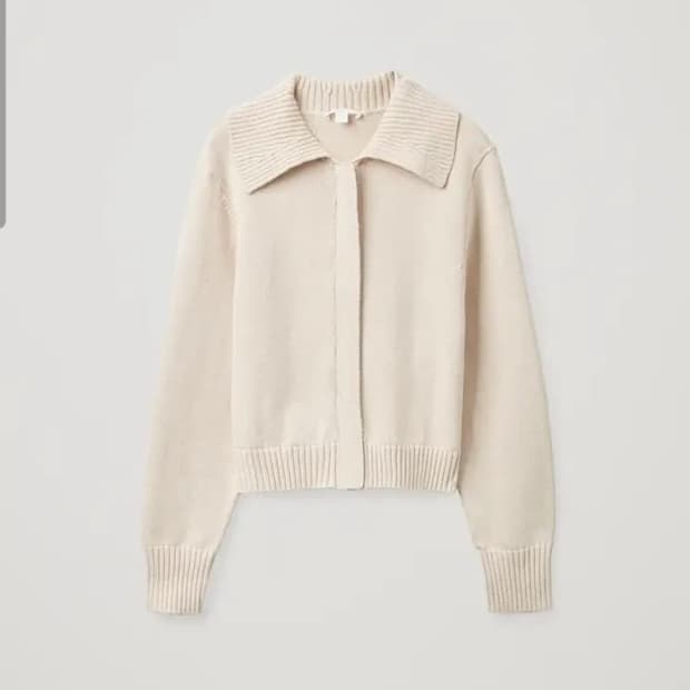 Cos 니트집업 새상품