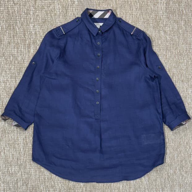 버버리 린넨 셔츠