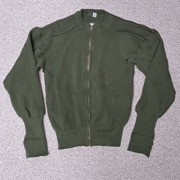 스웨덴군 니트집업