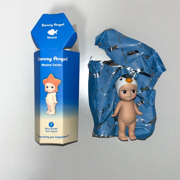 소니엔젤 마린 펭귄 피규어