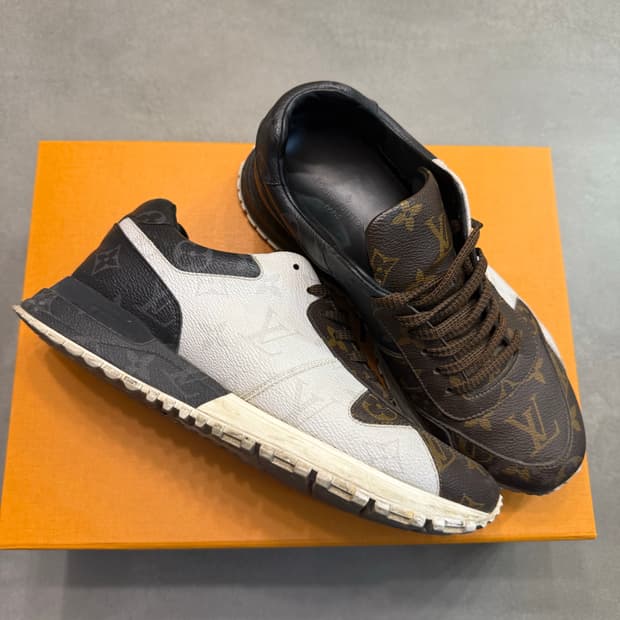 루이비통 신발 믹스 모노그램 런어웨이 남성 스니커즈 2컬러 1A3N7W