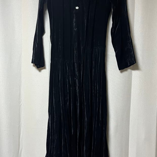 꼼데가르송 벨루어드레스 