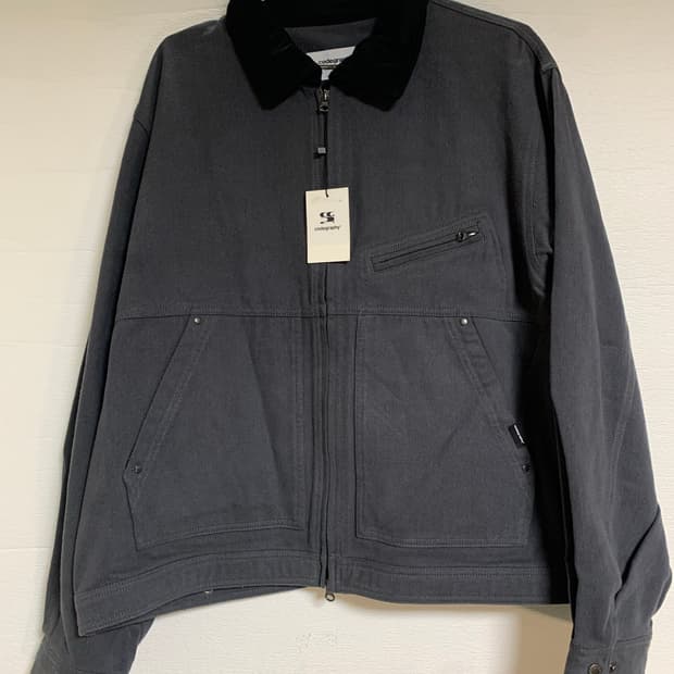 codegraphy 워크웨어 자켓 차콜 새상품