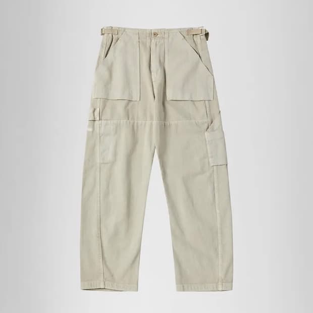 EE GARMENTS DYED WORKPANTS (BEIGE)